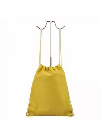 Damska plecaczek worek  A4 Jessica Z7068 żółty