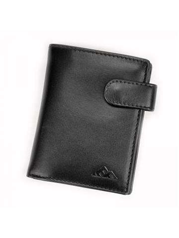 Męski portfel skórzany EL FORREST 543-67 RFID czarny