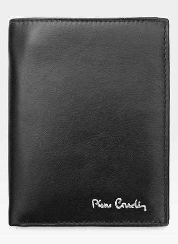 Portfel Męski Pierre Cardin Skórzany Klasyczny Czarny Tilak06 330 RFID