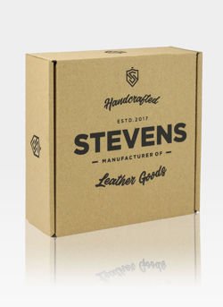 Pasek parciany do spodni marki Stevensw komplecie z pudełkiem
